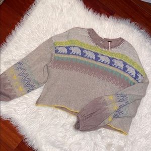Free People wool sweater